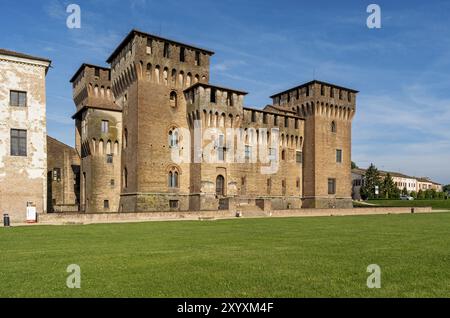 Schloss St. Georg, Castello di San Giorgio, Palazzo Ducale di Mantova, Mantua, Italien, Europa Stockfoto