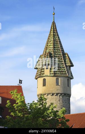 Grüner Turm Stockfoto