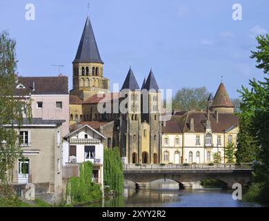 Paray le Monial Sacre Coeur 05 Stockfoto