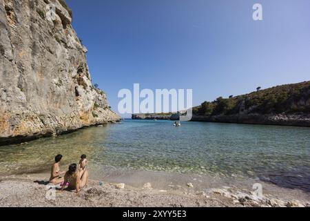 Torrente de Cala Magraner, Manacor, Mallorca, balearen, spanien Stockfoto