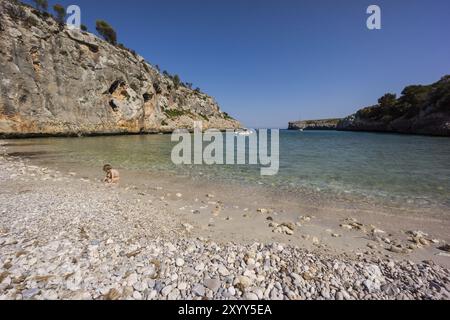 Torrente de Cala Magraner, Manacor, Mallorca, balearen, spanien Stockfoto