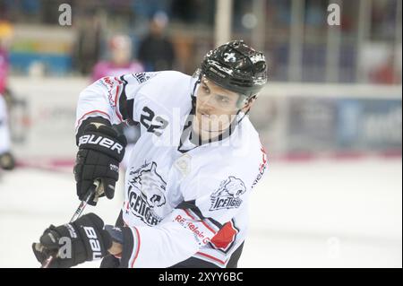 Oliver Mebus, Ice Tigers Nürnberg Stockfoto