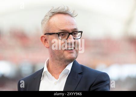 Alexander Wehrle (VfB Stuttgart, Vorstandsvorsitzender), GER, VfB Stuttgart (VFB) vs FSV Mainz 05 (M05), Fussball-Bundesliga, 2. Spieltag, Saison 2024/2025, 31.08.2024 DFB/DFL-Vorschriften verbieten jede Verwendung von Fotografien als Bildsequenzen und/oder Quasi-Video Foto: Eibner-Pressefoto/Michael Memmler Stockfoto