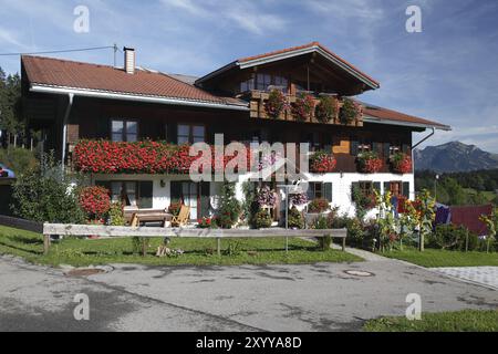 Bauernhof in Gundelsberg Stockfoto