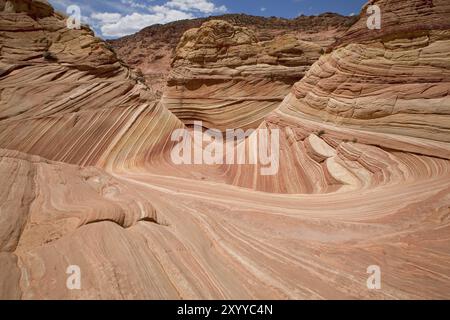 Die Welle im Paria Canyon Stockfoto