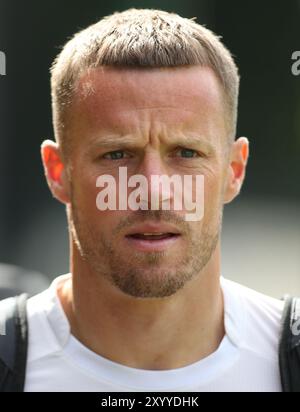 Sunderland, Großbritannien. 31. August 2024. Barrow Torhüter Paul Farman beim Sky Bet Championship Spiel zwischen Sunderland und Burnley im Stadium of Light, Sunderland am Samstag, den 31. August 2024. (Foto: Michael Driver | MI News) Credit: MI News & Sport /Alamy Live News Stockfoto