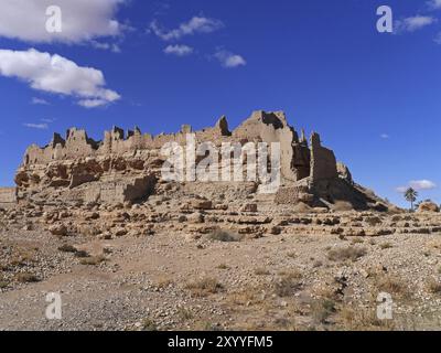 Ruinen von Ksar Meski in Marokko Stockfoto