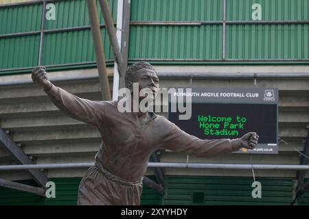 Home Park, Plymouth, Großbritannien. 31. August 2024. EFL Championship Football, Plymouth Argyle versus Stoke City; Ein allgemeiner Blick auf den Side Home Park, Heimstadion von Plymouth Argyle Credit: Action Plus Sports/Alamy Live News Stockfoto