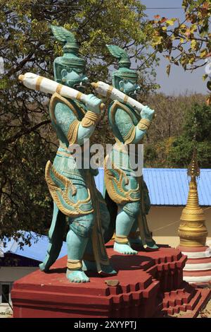 NATs Buddhistische Schutzgeister Stockfoto