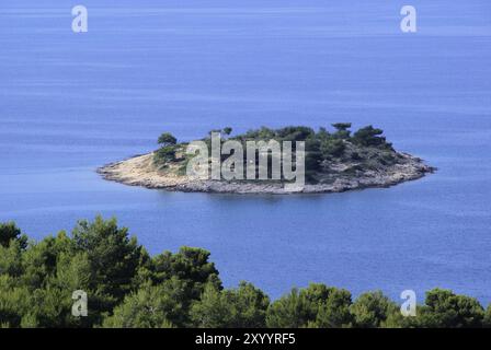 Murter Insel vor der Insel, Murter Insel vor der Insel Stockfoto