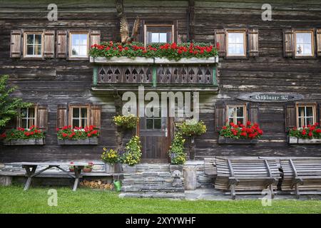 Jagdschloss in Goessgraben, Malta, Kärnten, Österreich, Europa Stockfoto