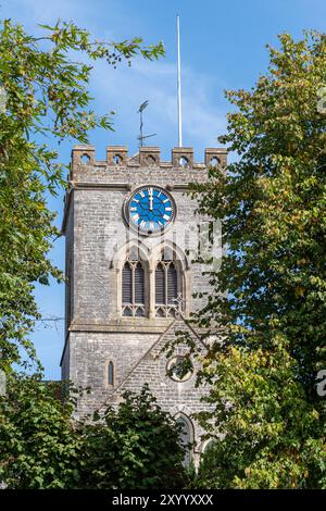 Kirche St Peter & St Paul in Ringwood, Hampshire, England, Großbritannien Stockfoto