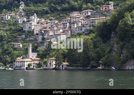 Das malerische Dorf Careno am Comer See, Italien Stockfoto