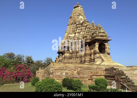 Kandariya Mahadev Tempel in Khajuraho Indien Stockfoto