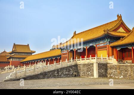 In der verbotenen Stadt in Peking Nord China Stockfoto