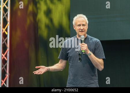 STUTTGART, 29. Juni 2019: Brent Spiner (*1949, Schauspieler) auf der Comic Con Germany Stuttgart, einer zweitägigen Fankonvention Stockfoto