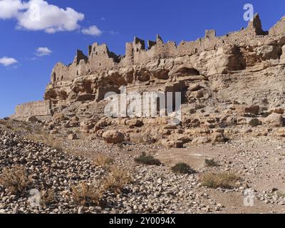 Ruinen von Ksar Meski in Marokko Stockfoto