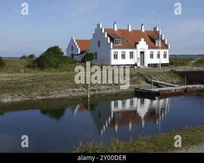 Logstor am Limfjord in Nordjütland Stockfoto