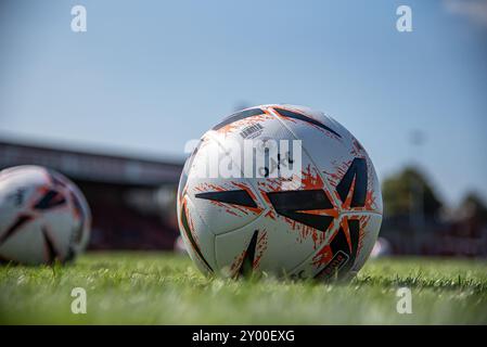 Altrincham, Greater Manchester, Großbritannien. 31. August 2024. Generisches Bild während des Vanarama National League-Spiels zwischen Altrincham und Oldham Athletic in der Moss Lane, Altrincham am Samstag, den 31. August 2024. (Foto: Phill Smith | MI News) Credit: MI News & Sport /Alamy Live News Stockfoto