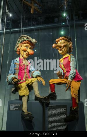 Die Puppentheatersammlung der Staatlichen Kunstsammlungen Dresden (SKD), eine der größten ihrer Art weltweit, öffnet ihre Pforten Stockfoto