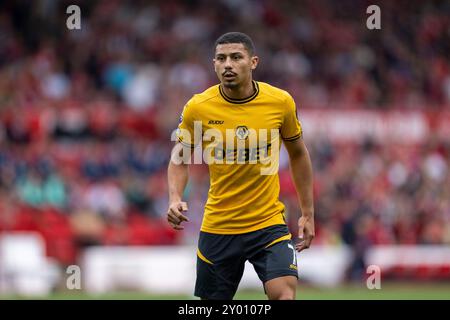 Nottingham, Großbritannien. 31. August 2024. Andre of Wolves während des Premier League-Fußballspiels zwischen Nottingham Forest und Wolverhampton Wanderers auf dem City Ground in Nottingham, England (Richard Callis/SPP) Credit: SPP Sport Press Photo. /Alamy Live News Stockfoto