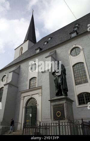 Der offizielle Name dieser Weimarer Kirche lautet Stadtkirche St. Peter und Paul Stockfoto