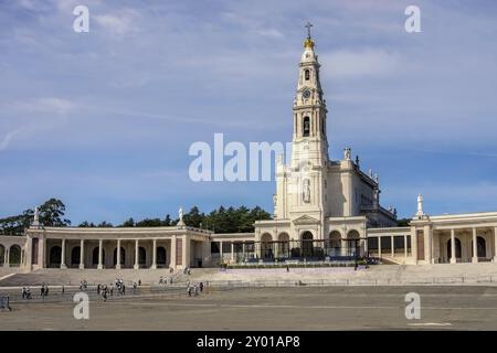 Fatima, Basilika Antiga in Portugal, Heiligtum von Fatima in Portugal, Basilika Antiga Stockfoto