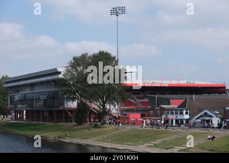 The City Ground, Nottingham, Großbritannien. 31. August 2024. Premier League Football, Nottingham Forest gegen Wolverhampton Wanderers; The City Ground Credit: Action Plus Sports/Alamy Live News Stockfoto