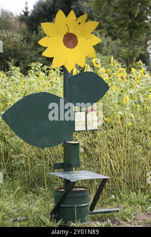 Self-Service-Feld Stockfoto
