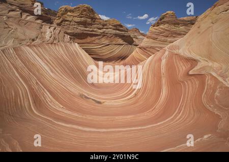 Die Welle im Paria Canyon Stockfoto