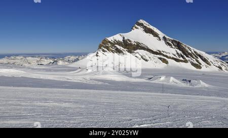 Reiseziel in den Schweizer Alpen Stockfoto