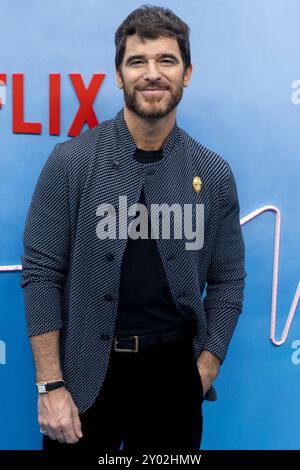 Madrid, Spanien. August 2024. Alfonso Bassave nimmt am „Respira“-Fotobesuch im Cine Callao in Madrid Teil. (Foto: Nacho Lopez/SOPA Images/SIPA USA) Credit: SIPA USA/Alamy Live News Stockfoto