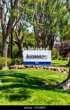 Supermicro Computer in San Jose Kalifornien USA Silicon Valley Stockfoto