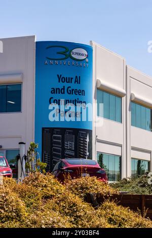 Supermicro Computer in San Jose Kalifornien USA Silicon Valley Stockfoto