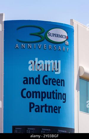Supermicro Computer in San Jose Kalifornien USA Silicon Valley Stockfoto