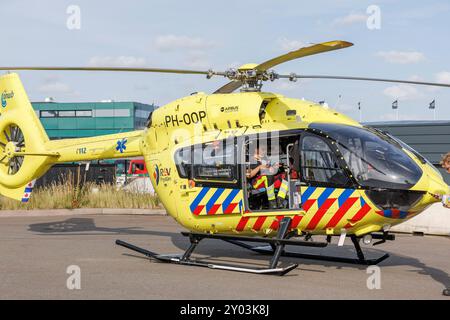 Zandvoort, Niederlande. August 2024. Rettungshubschrauber; Symbolbild, 23.08.2024, Zandvoort (Niederlande), Motorsport, großer Preis der Niederlande 2024, F1 Academy Credit: dpa/Alamy Live News Stockfoto