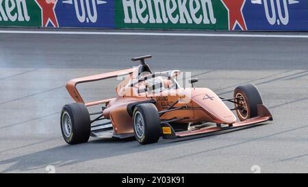 Zandvoort, Niederlande. August 2024. Nina Gademan (NED, PREMA Racing), 23.08.2024, Zandvoort (Niederlande), Motorsport, großer Preis der Niederlande 2024, F1 Academy Credit: dpa/Alamy Live News Stockfoto