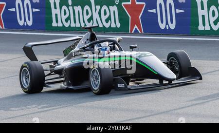 Zandvoort, Niederlande. August 2024. Doriane Pin (FRA, PREMA Racing), 23.08.2024, Zandvoort (Niederlande), Motorsport, großer Preis der Niederlande 2024, F1 Academy Credit: dpa/Alamy Live News Stockfoto