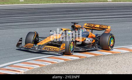 Zandvoort, Niederlande. August 2024. Oscar Piastri (aus, McLaren), 25.08.2024, Zandvoort (Niederlande), Motorsport, Formel 1, großer Preis der Niederlande 2024 Credit: dpa/Alamy Live News Stockfoto