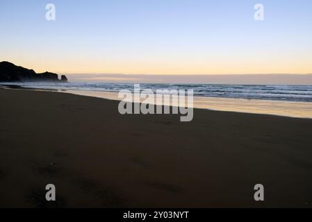 77), bevor die Sonne an einem Herbstmorgen aufging, Auckland Stockfoto