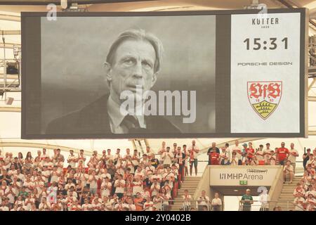 Sebastian Hoeness (Cheftrainer, VfB Stuttgart) - VfB Stuttgart - 1. FSV Mainz 05 Bundesliga Saison 2024 25, Spieltag 2, VfB Stuttgart - 1. FC Mainz 05. Deutschland, Stuttgart, MHP Arena, 30.08.2024 (DFL DFB-VORSCHRIFTEN VERBIETEN DIE VERWENDUNG VON FOTOS als IAMGE-SEQUENZEN und/oder QUASI-VIDEO). Stockfoto