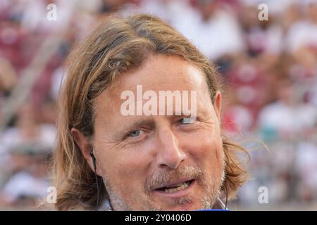 Bo Henriksen (Cheftrainer, Mainz 05) - VfB Stuttgart - 1. FSV Mainz 05 Bundesliga Saison 2024 25, Spieltag 2, VfB Stuttgart - 1. FC Mainz 05. Deutschland, Stuttgart, MHP Arena, 30.08.2024 (DFL DFB-VORSCHRIFTEN VERBIETEN DIE VERWENDUNG VON FOTOS als IAMGE-SEQUENZEN und/oder QUASI-VIDEO). Stockfoto