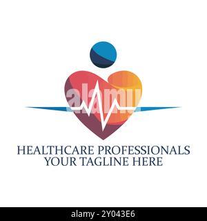 Healthcare-Logo, Medizinisches Logo, Krankenhaus-Logo, Gesundheit-Symbol, Wellness-Logo, Klinik-Logo, Apotheke-Logo, Cross-Logo, Medizinische Ikone, Healthcare Branding Stock Vektor