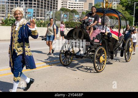 Dragon Con Atlanta, 2024, Parade Stockfoto