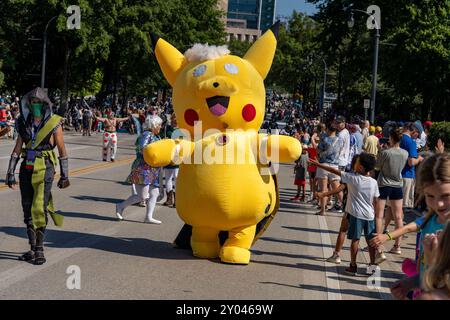 Dragon Con Atlanta, 2024, Parade Stockfoto