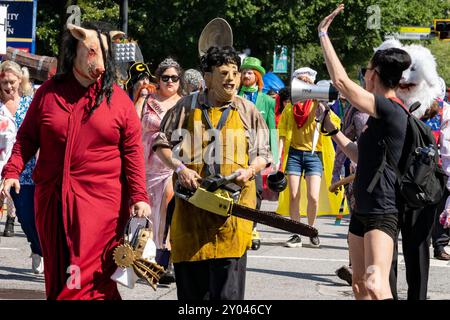 Dragon Con Atlanta, 2024, Parade Stockfoto