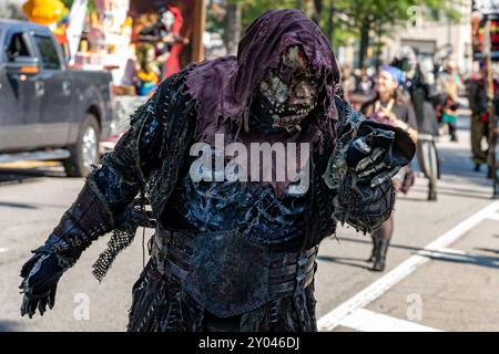 Dragon Con Atlanta, 2024, Parade Stockfoto