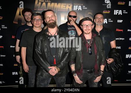 Saltatio Mortis bei der Verleihung der Metal Hammer Awards 2024 in der Uber Eats Music Hall. Berlin, 31.08.2024 *** Saltatio Mortis bei den Metal Hammer Awards 2024 in der Uber Eats Music Hall Berlin, 31 08 2024 Foto:XF.xKernx/xFuturexImagex Metal 4815 Stockfoto