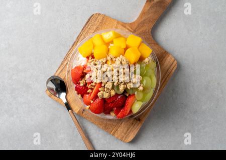 koreanische Küche, Café, Joghurteis Stockfoto