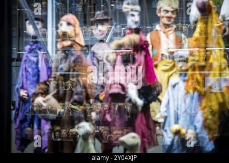 Die Puppentheatersammlung der Staatlichen Kunstsammlungen Dresden (SKD), eine der größten ihrer Art weltweit, öffnet ihre Pforten Stockfoto